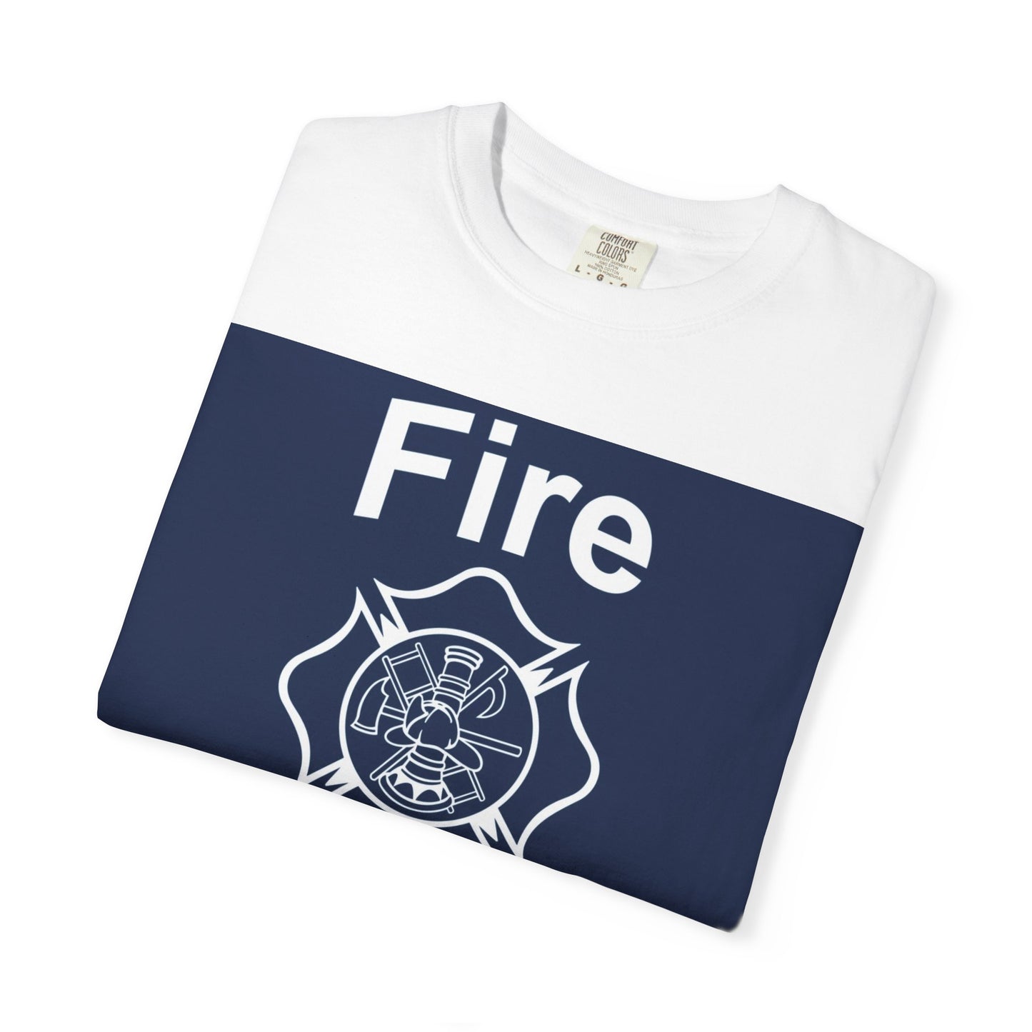 Fire Rescue Maltese Cross T-Shirt — Firefighter Support Tee