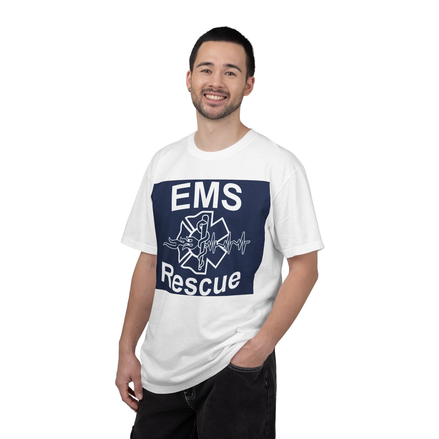 EMS Rescue T-Shirt — Paramedic Star of Life Tee