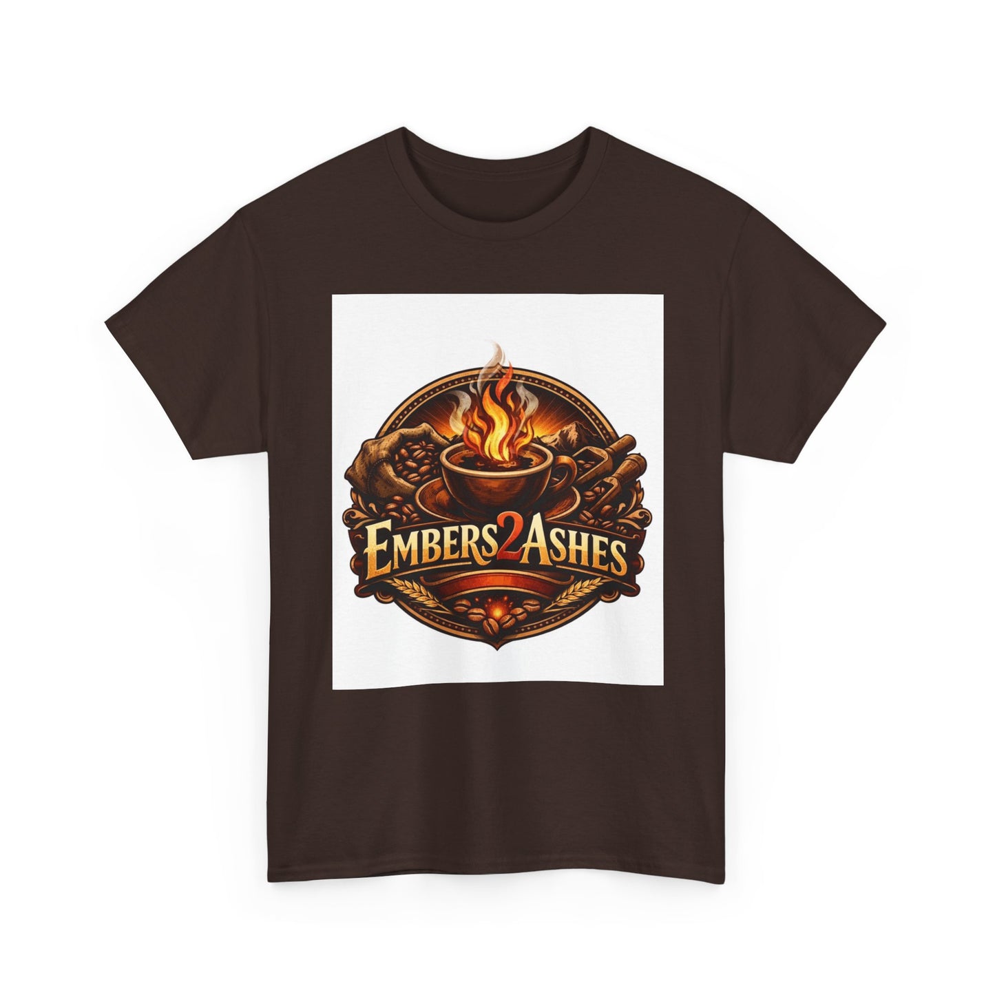 Embers2Ashes Campfire Logo T-Shirt