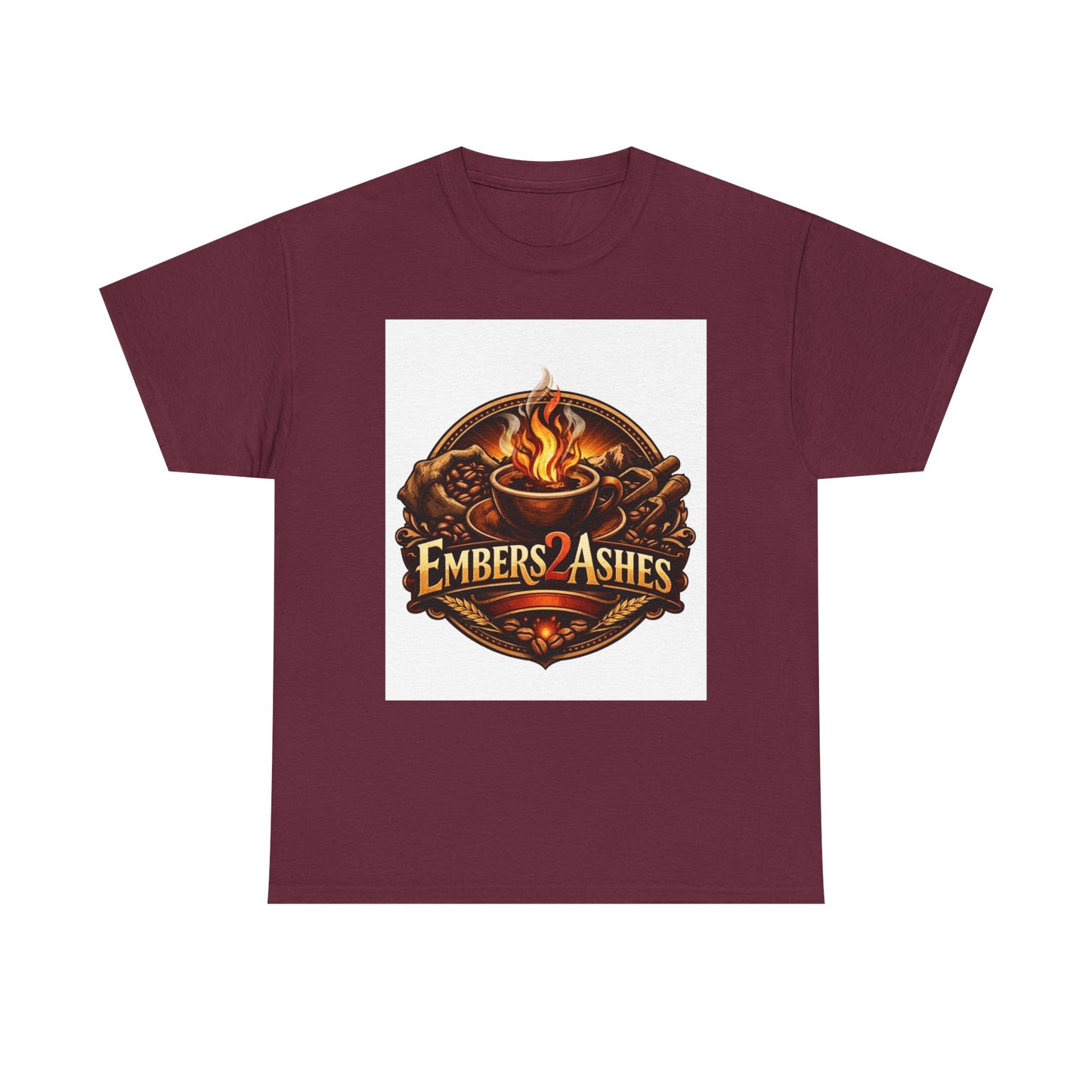 Embers2Ashes Campfire Logo T-Shirt