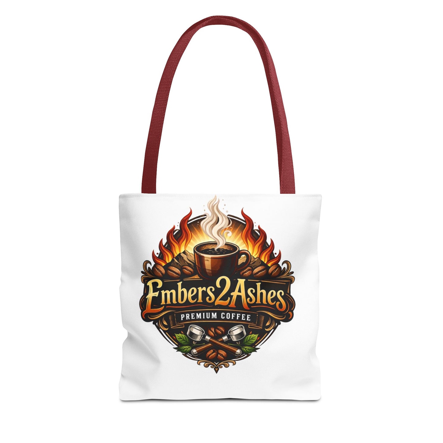 Tote Bag — EmberStashes Coffee Logo All-Over Print Tote