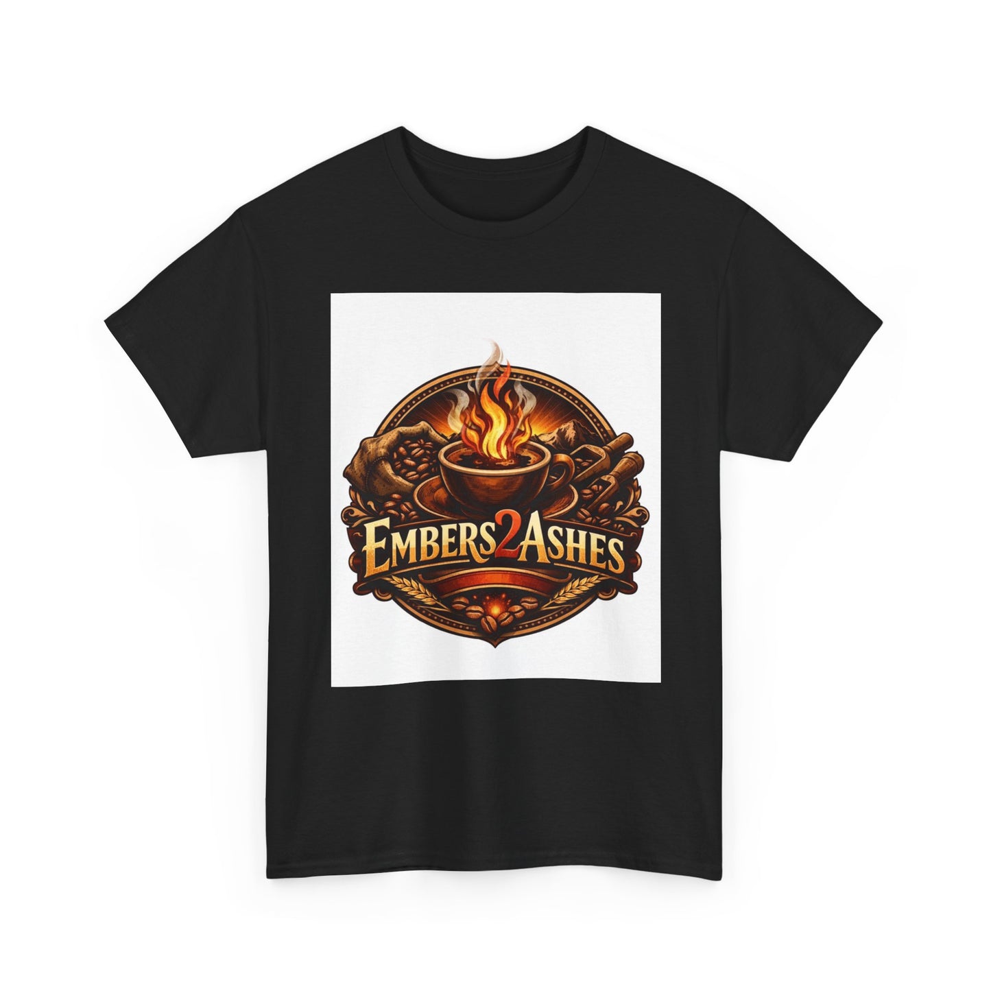 Embers2Ashes Campfire Logo T-Shirt