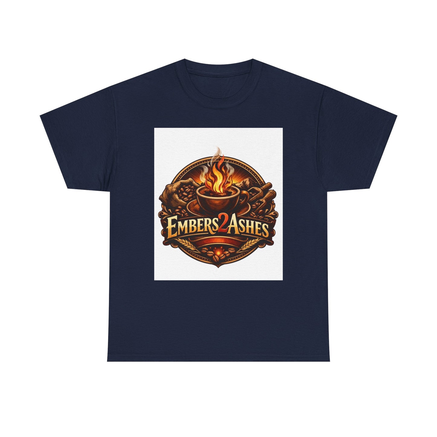 Embers2Ashes Campfire Logo T-Shirt