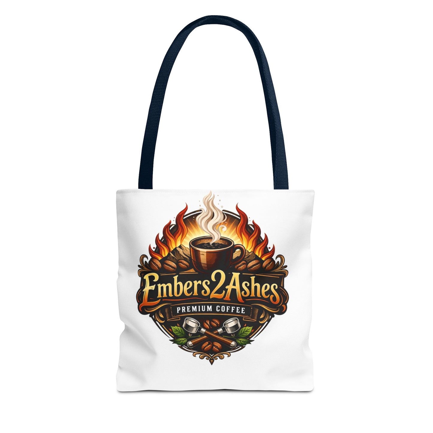 Tote Bag — EmberStashes Coffee Logo All-Over Print Tote