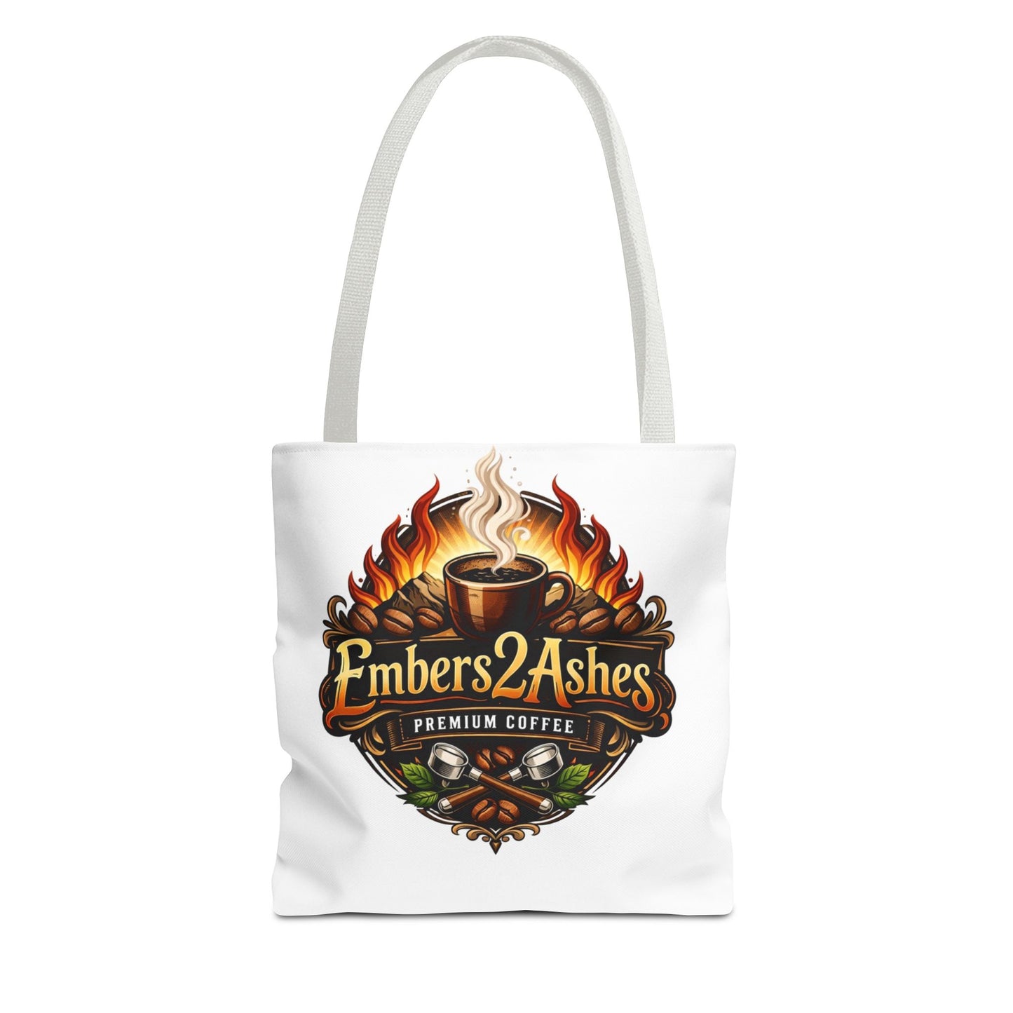 Tote Bag — EmberStashes Coffee Logo All-Over Print Tote