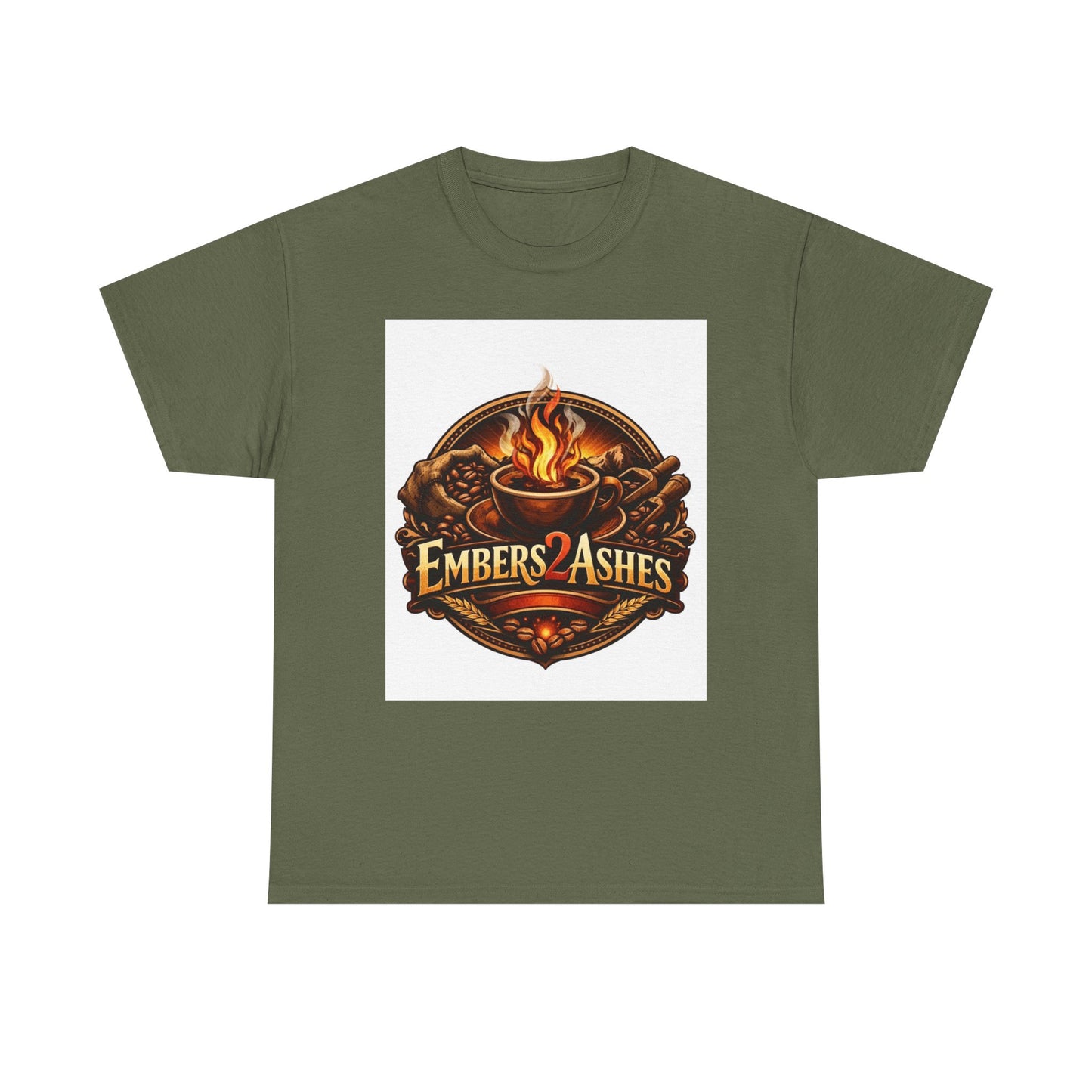 Embers2Ashes Campfire Logo T-Shirt