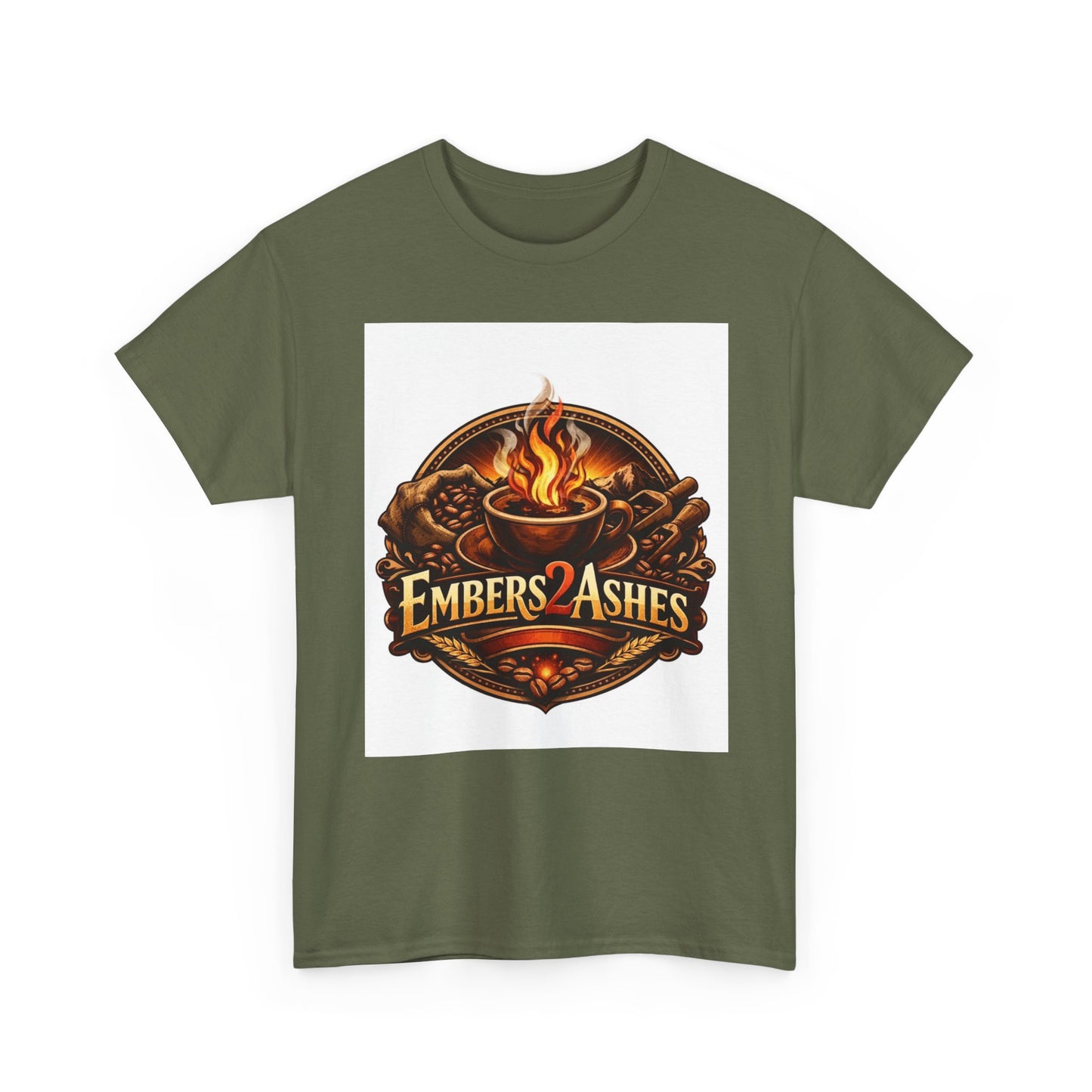Embers2Ashes Campfire Logo T-Shirt
