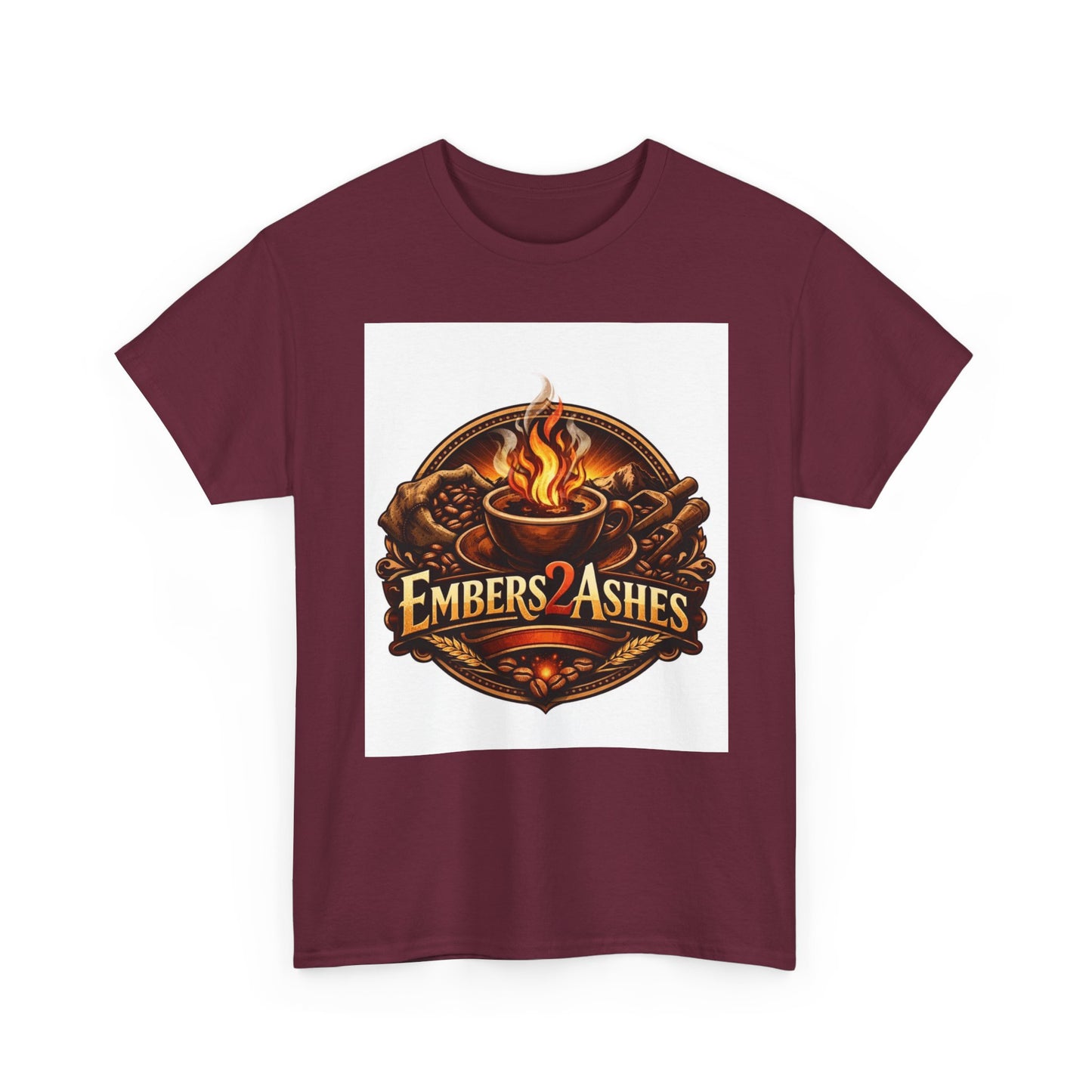 Embers2Ashes Campfire Logo T-Shirt