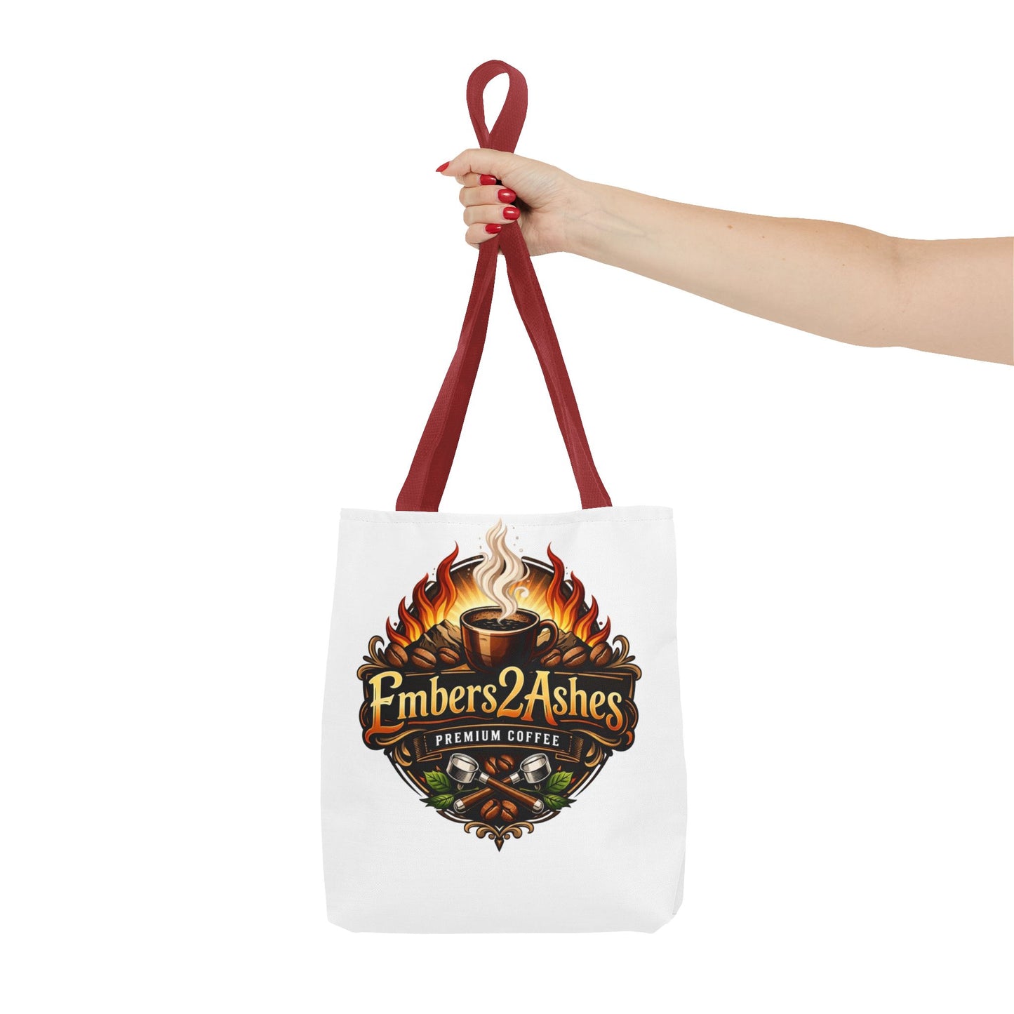 Tote Bag — EmberStashes Coffee Logo All-Over Print Tote