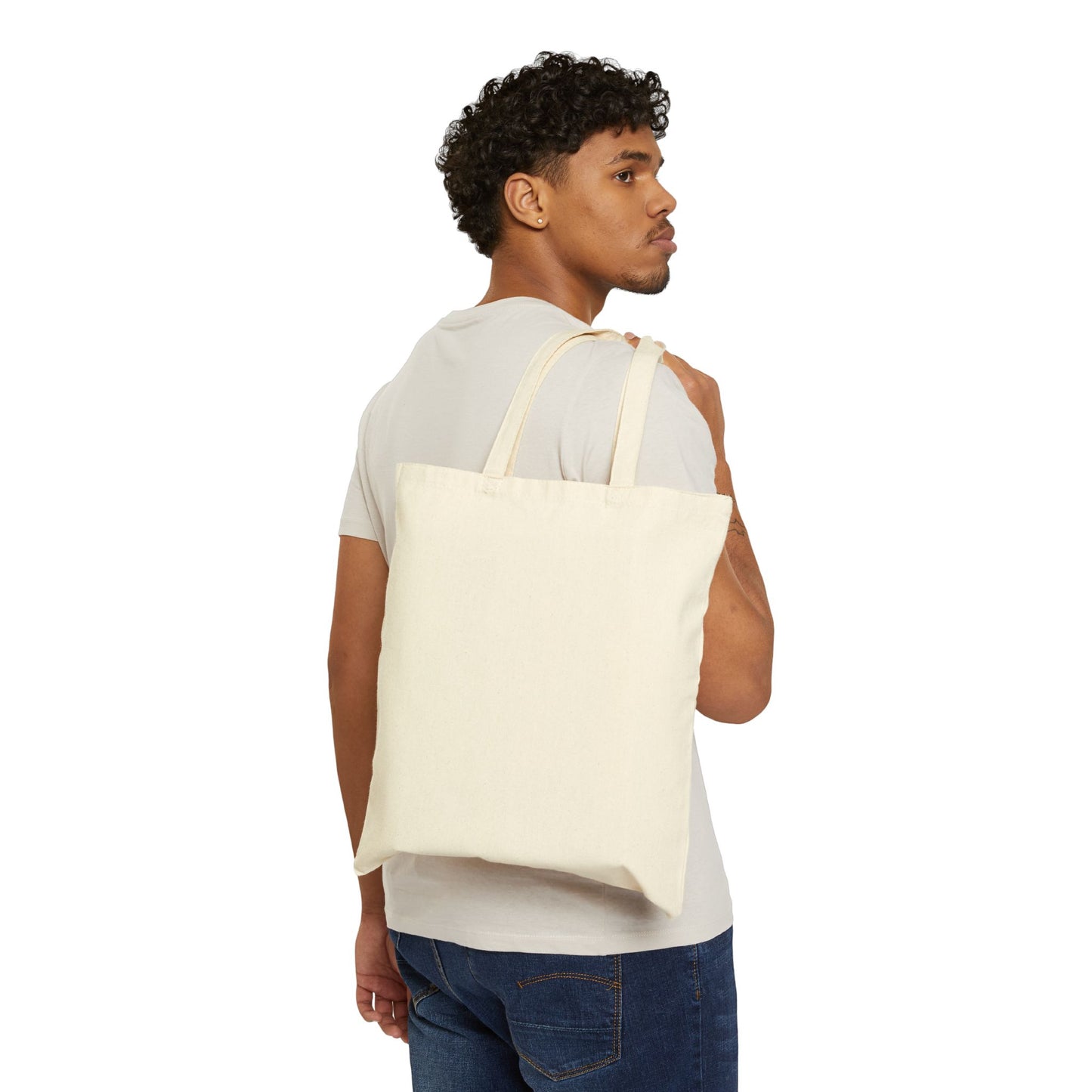 Embers2Ashes Logo Cotton Tote Bag – Flame Graphic Canvas Shopper