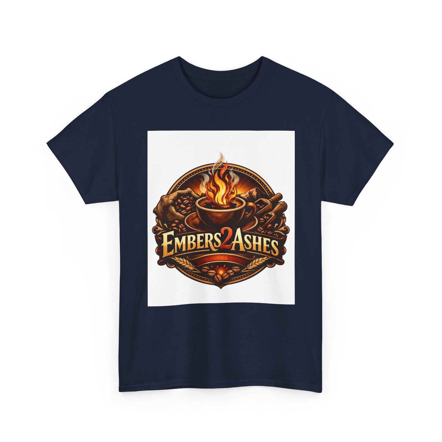 Embers2Ashes Campfire Logo T-Shirt