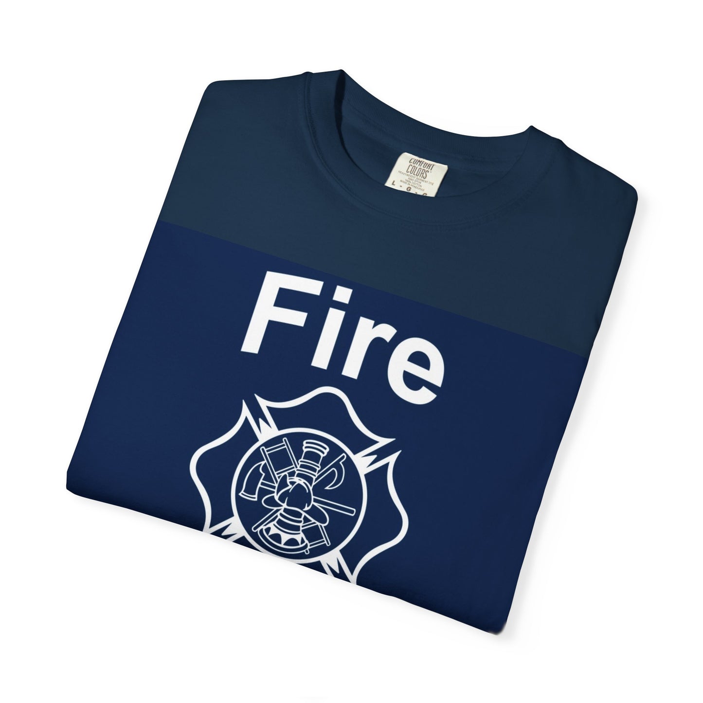 Fire Rescue Maltese Cross T-Shirt — Firefighter Support Tee