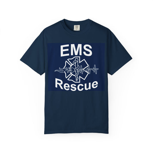 EMS Rescue T-Shirt — Paramedic Star of Life Tee